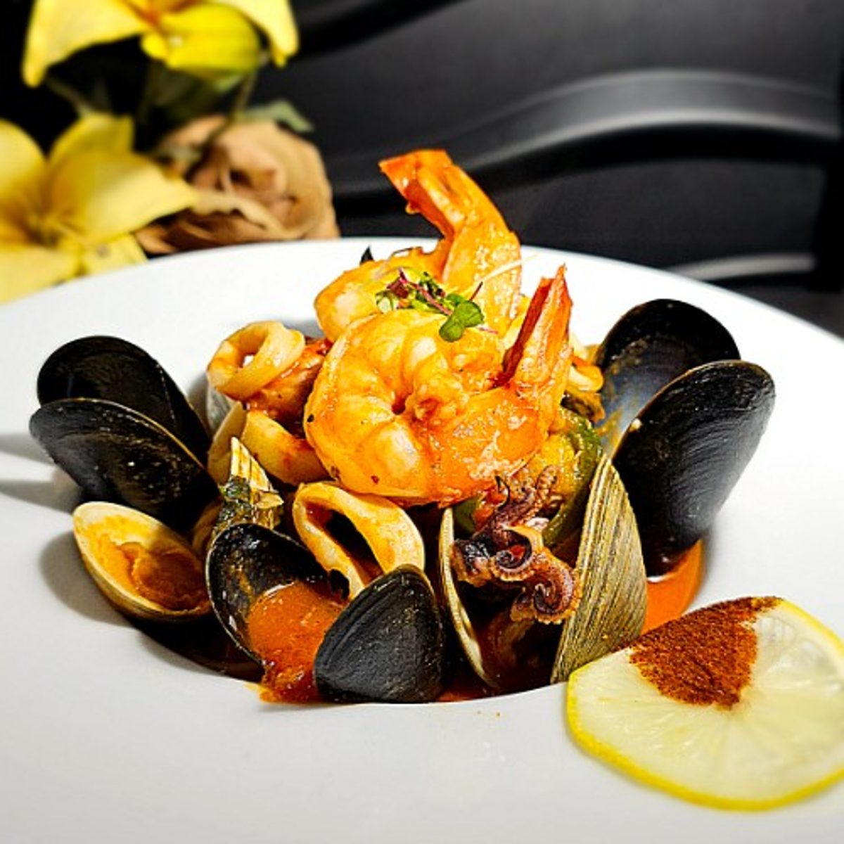 Seafood Arrabbiata