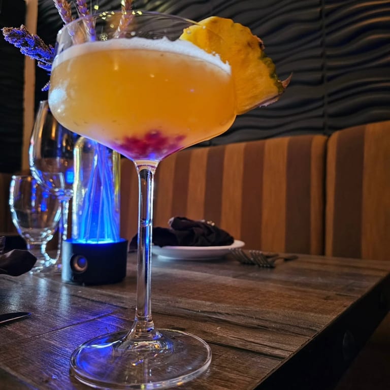 PINEAPPLE POMEGRANATE MARTINI  13