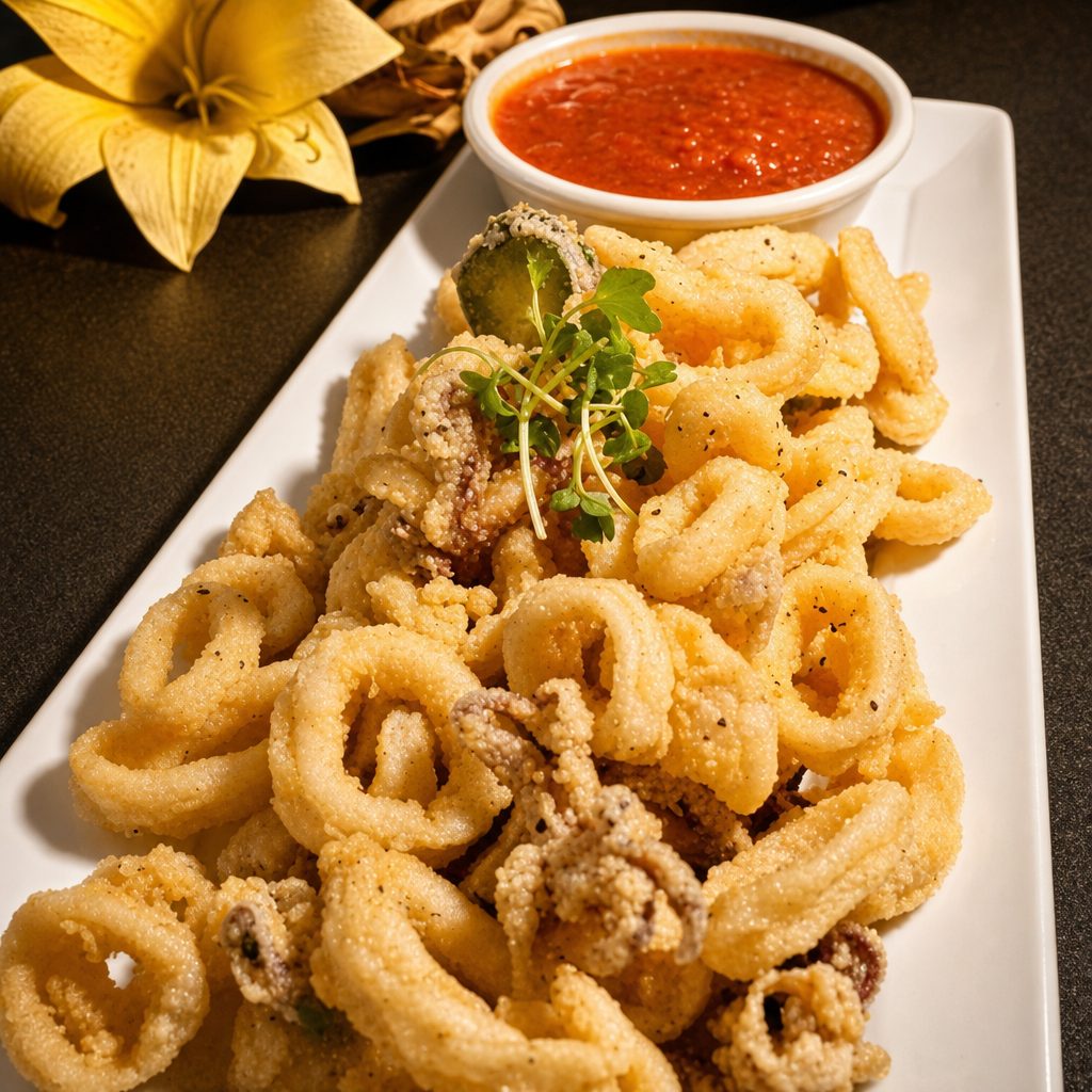 Calamari and Pepperoncino Fritti.