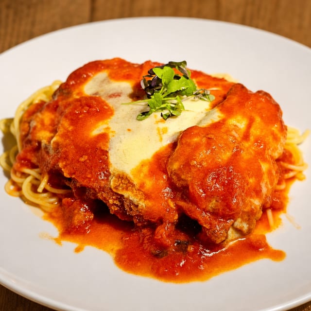 Chicken Parmigiana.